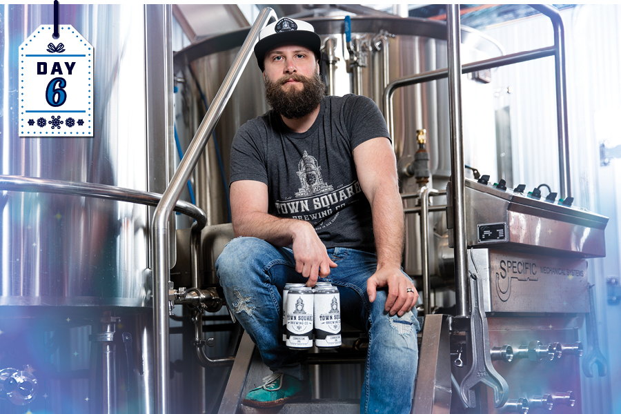 Brandon Boutin, co-owner of Town Square Brewing