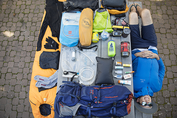 how to pack a backpack so it's super light