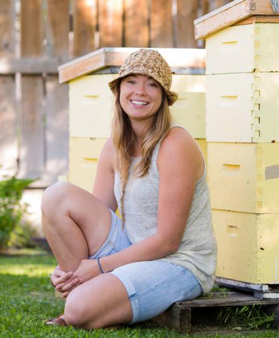 NAIT instructor Eliese Watson, founder of ABC Bees