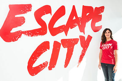 Pamela Woolger and her husband Dave and 3 business partners opened Escape City in 2015.