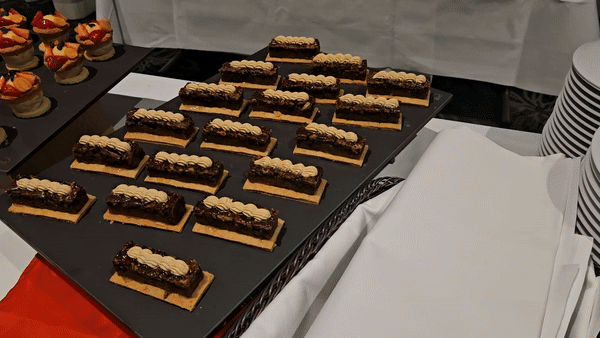 video panning dessert table at IKA culinary olympics