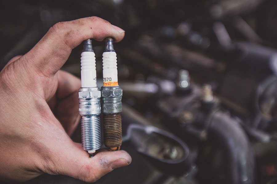 new and used spark plugs