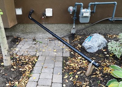 sump pump pipe