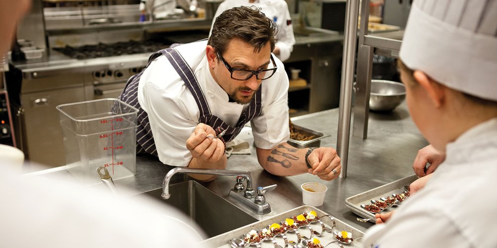 chris cosentino, nait hokanson chef in residence